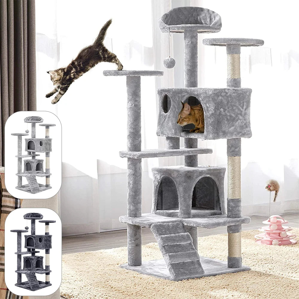 Cat trees cat climbing frame for Indoor