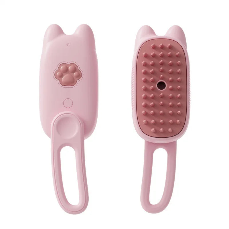 3 in 1 Pet Electric Steam Brush Cat and Dog Cleaning