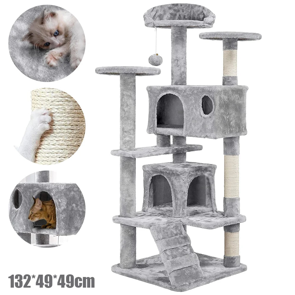 Cat trees cat climbing frame for Indoor