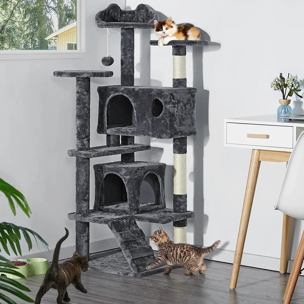 Cat trees cat climbing frame for Indoor